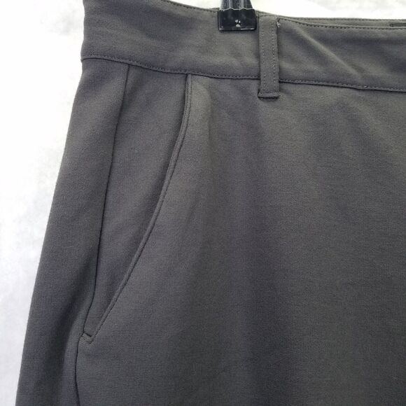 Paige Stafford Transcend Knit Pants Men's 34x28 Gray Stretch Straight Leg - Picture 3 of 16